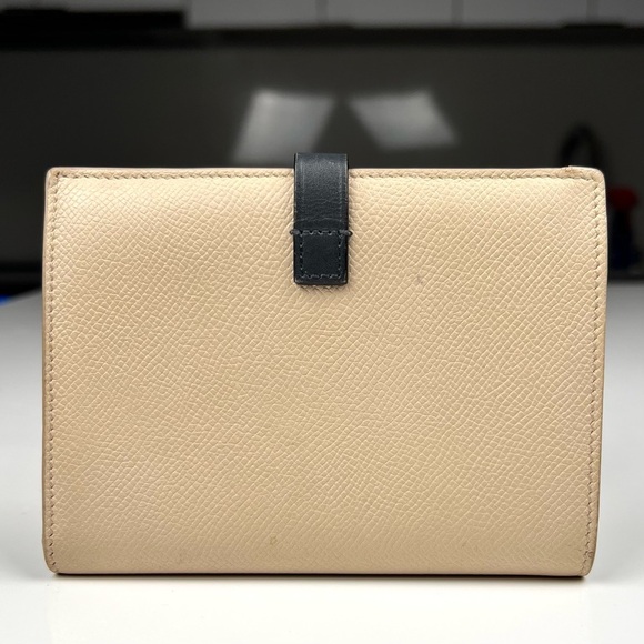 CELINE Strap Wallet Leather Long Bifold Wallet - Picture 2 of 9